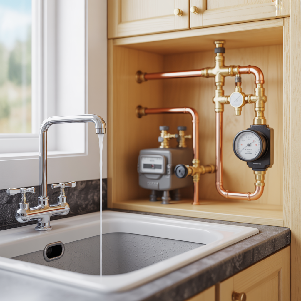 felsok lagt vattentryck i huset orsaker och atgarder