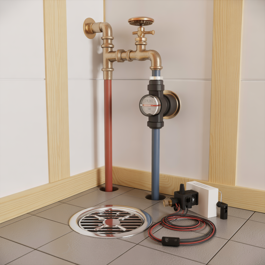 installera vattenfelsbrytare i villa val regler kostnad